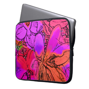 FLOWERS LAPTOP SLEEVE