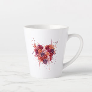 Flowers Latte Mug