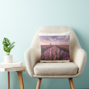 Flowers Lavender Southern France Cushion