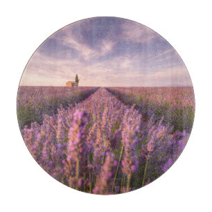 Flowers Lavender Southern France Cutting Board