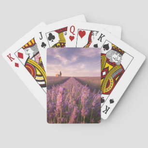Flowers   Lavender Southern France Playing Cards