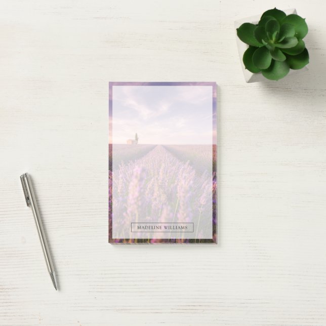 Flowers | Lavender Southern France Post-it Notes (Office)