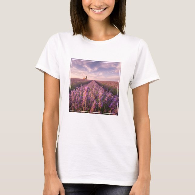 Flowers | Lavender Southern France T-Shirt (Front)