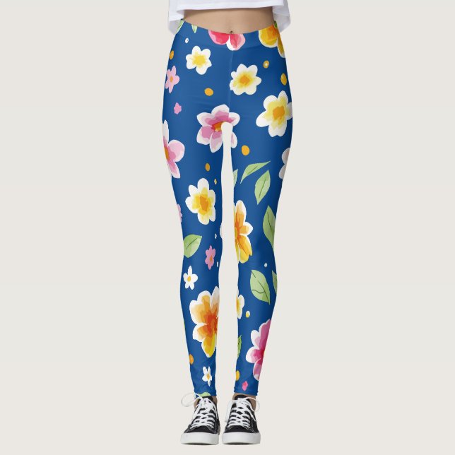 Flowers Leggings (Front)