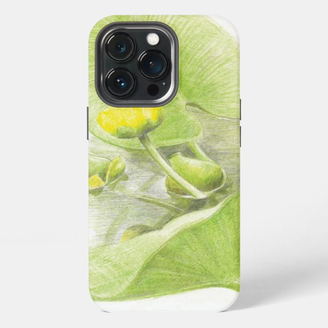 Flowers lilies iPhone case (Back)