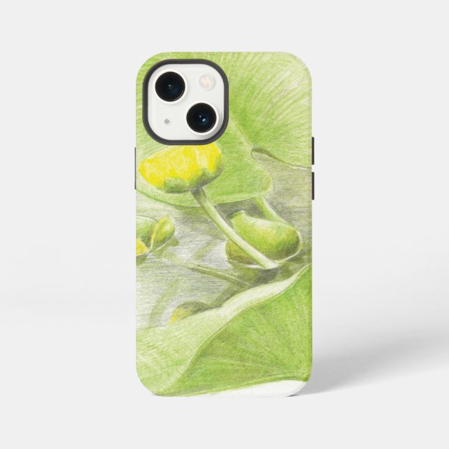 Flowers lilies iPhone case (Back)