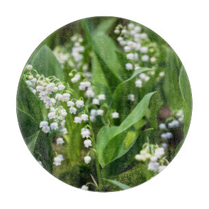 Flowers   Lily of the Valley Sweden Cutting Board