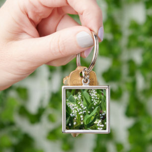 Flowers Lily of the Valley Sweden Key Ring