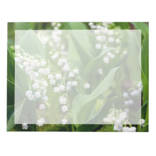 Flowers Lily of the Valley Sweden Notepad