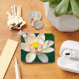 Flowers   Lotus Water Flower Key Ring