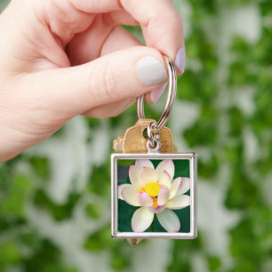 Flowers Lotus Water Flower Key Ring