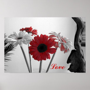 Flowers, Love Poster