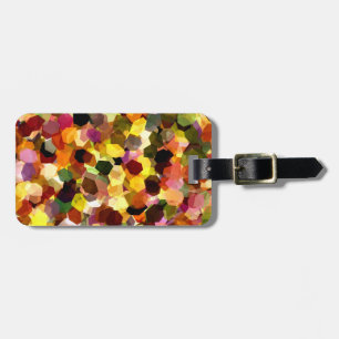 FLOWERS LUGGAGE TAG