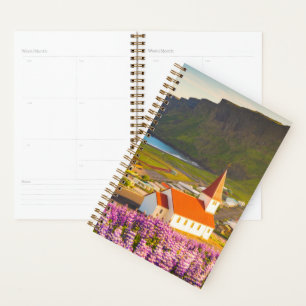 Flowers   Lupines in Bloom Southern Iceland Planner