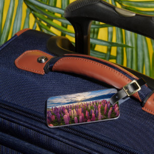 Flowers   Lupines New Zealand Luggage Tag