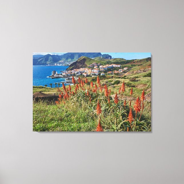 Flowers | Madeira Island Portugal Canvas Print (Front)