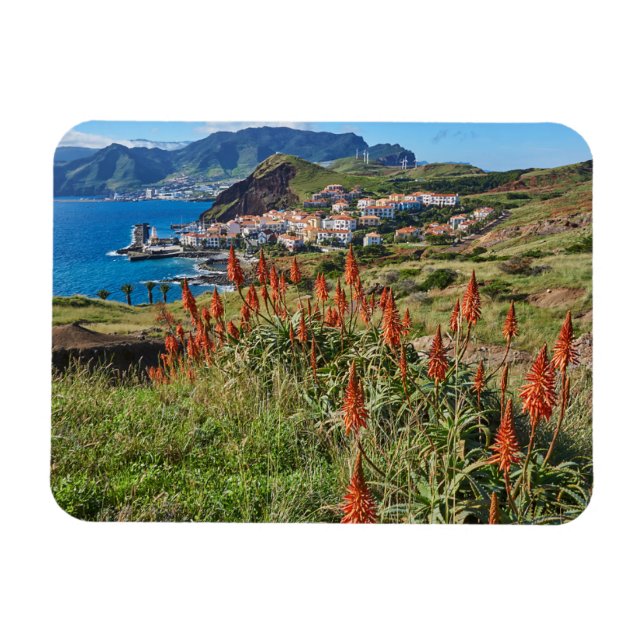 Flowers | Madeira Island Portugal Magnet (Horizontal)