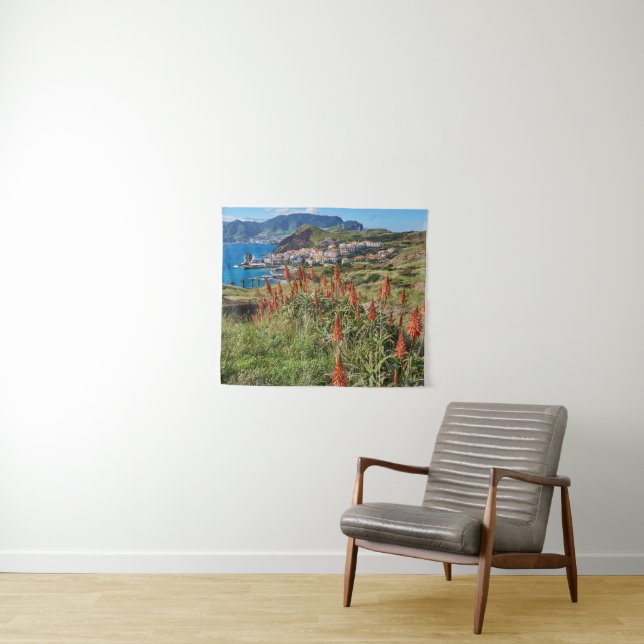 Flowers | Madeira Island Portugal Tapestry (In Situ (Horizontal))