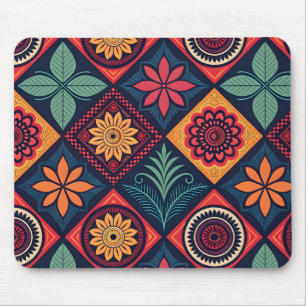 Flowers Magic Pattern Mouse Mat