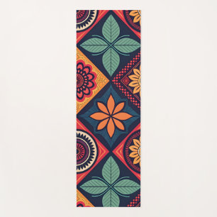 Flowers Magic Pattern Yoga Mat