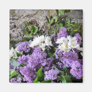 FLOWERS MAGNET