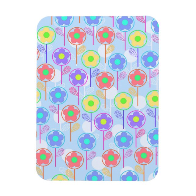 Flowers Magnet (Vertical)