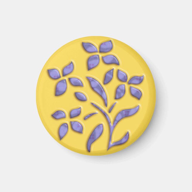Flowers Magnet (Front)
