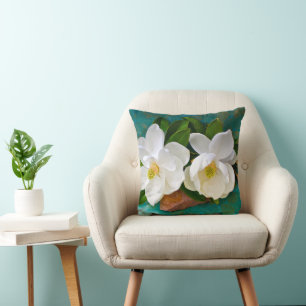 Flowers   Magnolia Flower Cushion