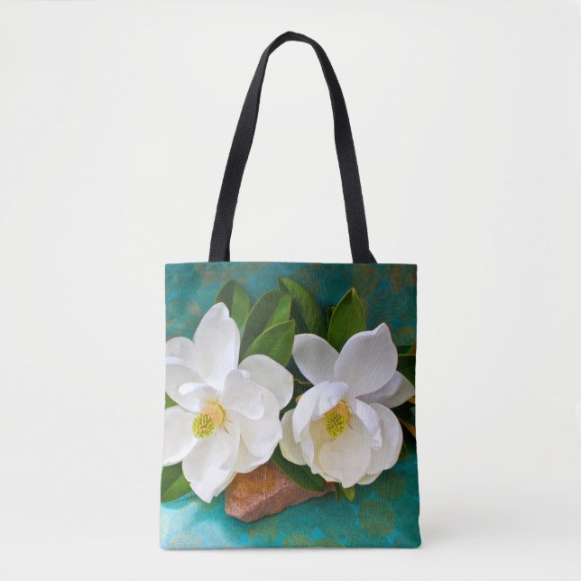 Flowers | Magnolia Flower Tote Bag (Front)
