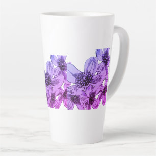 Flowers Miami Filter Latte Mug