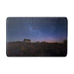 Flowers Milky Way New Zealand Bath Mat
