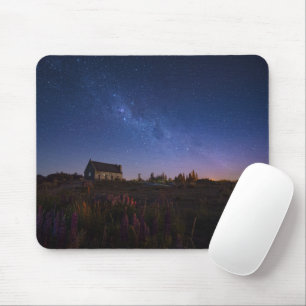 Flowers Milky Way New Zealand Mouse Mat