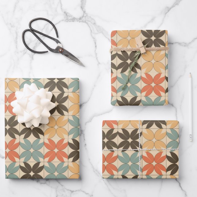 Flowers Model Gift Paper - "Vintage Blossom" (Front)