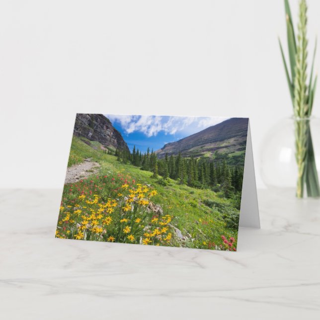 Flowers | Montana Flower Path Card (Front)