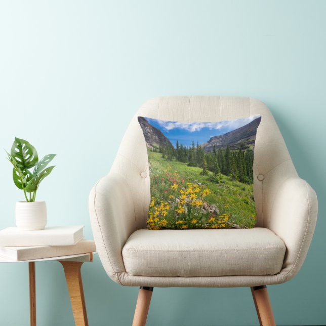 Flowers | Montana Flower Path Cushion (Chair)