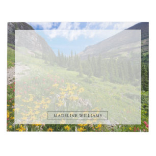 Flowers Montana Flower Path Notepad
