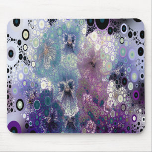 Flowers Mosaic Mouse Mat