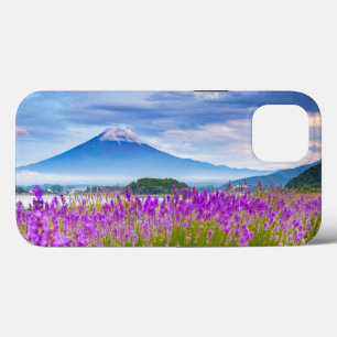 Flowers Mount Fugi Japan iPhone 13 Case