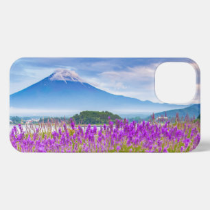 Flowers   Mount Fugi Japan iPhone 13 Case