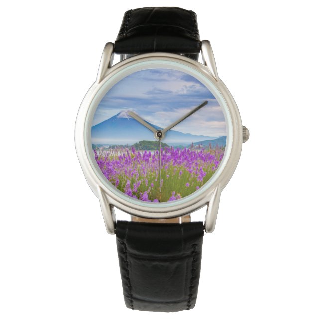 Flowers | Mount Fugi Japan Watch (Front)