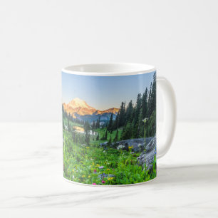 Flowers   Mount Rainier National Park Coffee Mug