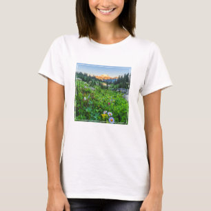 Flowers   Mount Rainier National Park T-Shirt