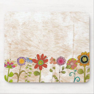 Flowers Mouse Mat