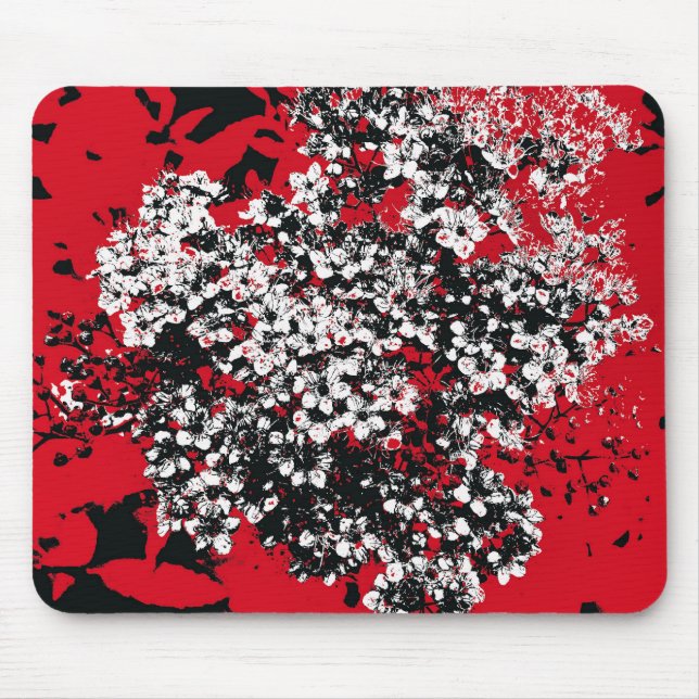 FLOWERS MOUSE MAT (Front)