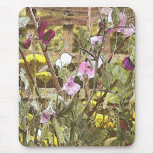 FLOWERS MOUSE MAT