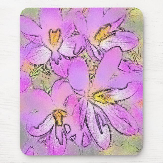 FLOWERS MOUSE MAT (Front)