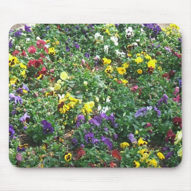 Flowers Mouse Mat (Front)