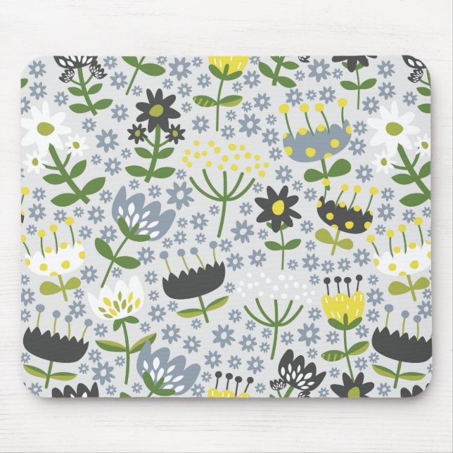 flowers mouse mat (Front)