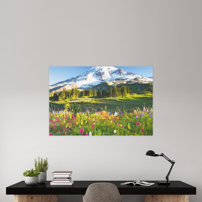 Flowers | Mt. Rainier Wildflowers Canvas Print (Creator Uploaded)