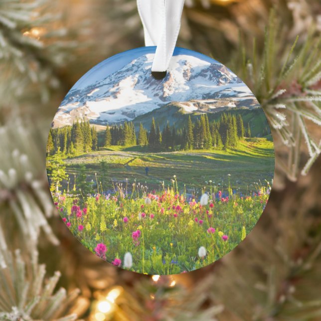 Flowers | Mt. Rainier Wildflowers Ornament (Tree)